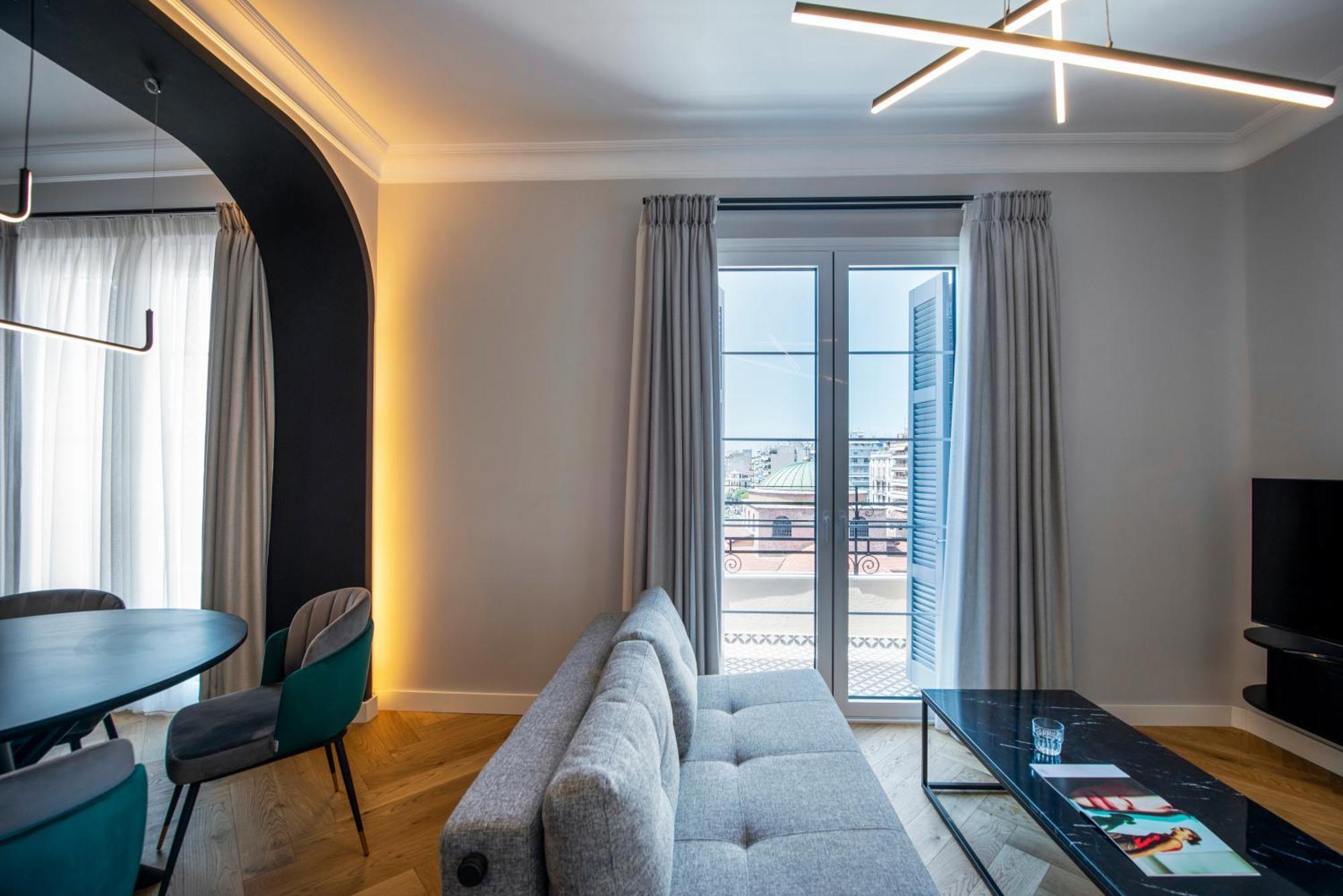 King Apartment Thessaloniki By Luxlikehome Selanik Dış mekan fotoğraf