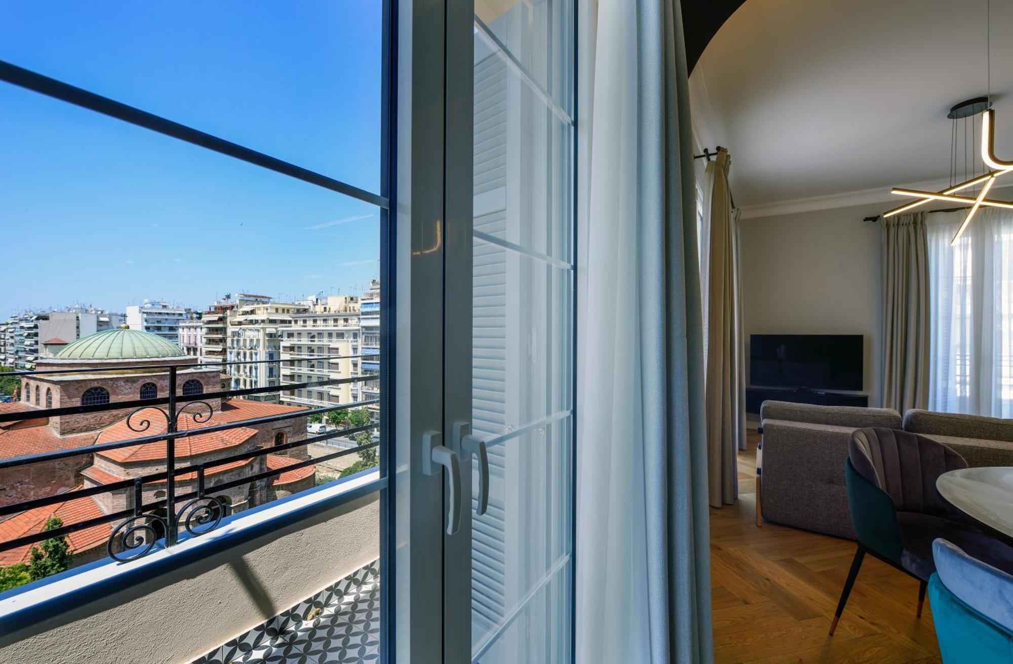 King Apartment Thessaloniki By Luxlikehome Selanik Dış mekan fotoğraf