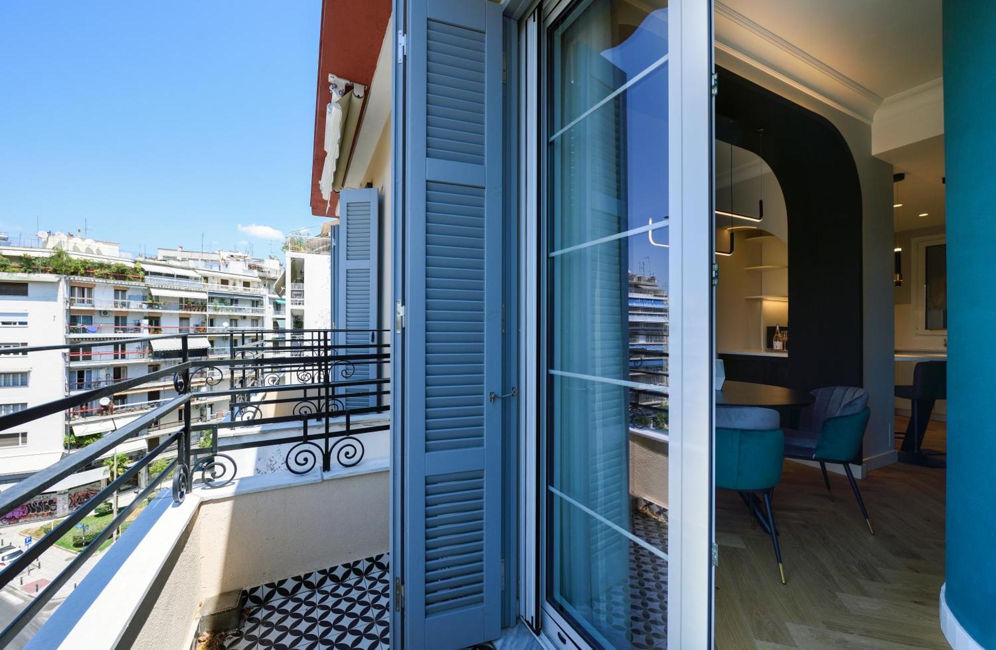 King Apartment Thessaloniki By Luxlikehome Selanik Dış mekan fotoğraf