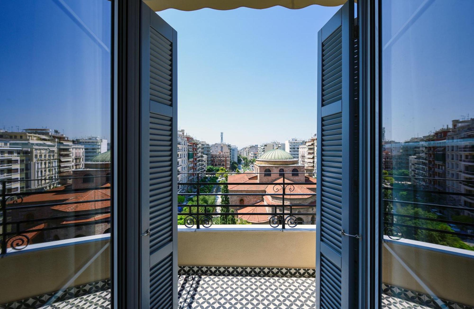 King Apartment Thessaloniki By Luxlikehome Selanik Dış mekan fotoğraf